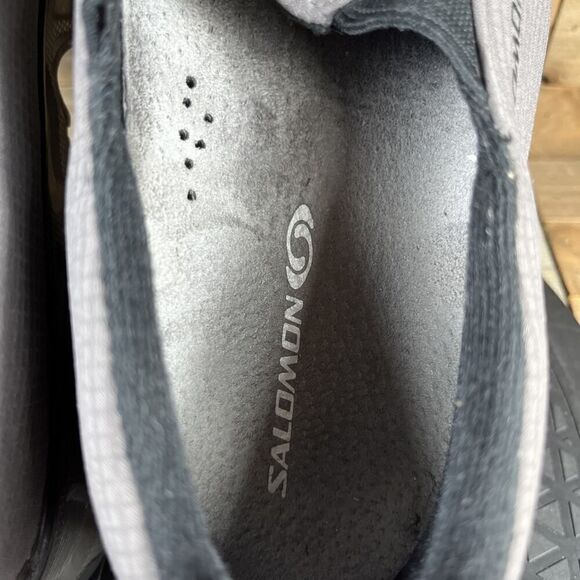 Salomon Womens Size 10 RX Snow Moccasin Slip On Sneakers Gray Contagrip - Picture 6 of 10